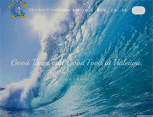 Tablet Screenshot of bigwaveshrimp.com